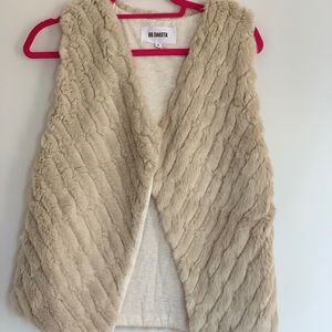 Faux fur vest! Tags still attached!